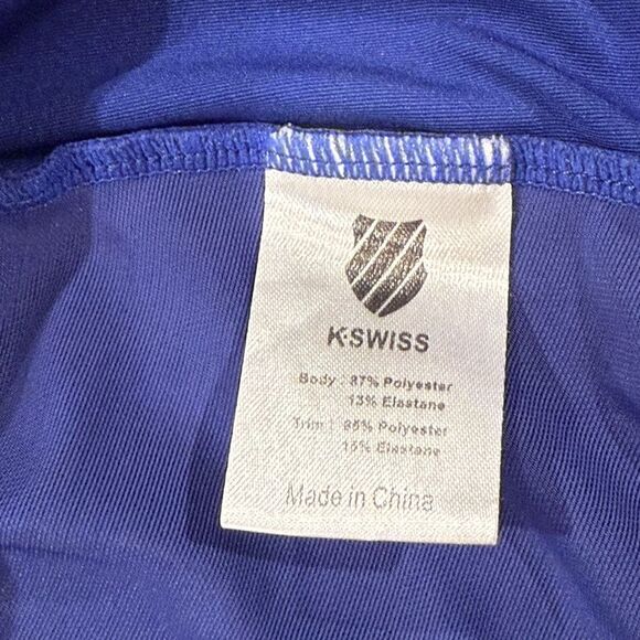 K-Swiss Blue Women's Skort - Picture 4 of 8